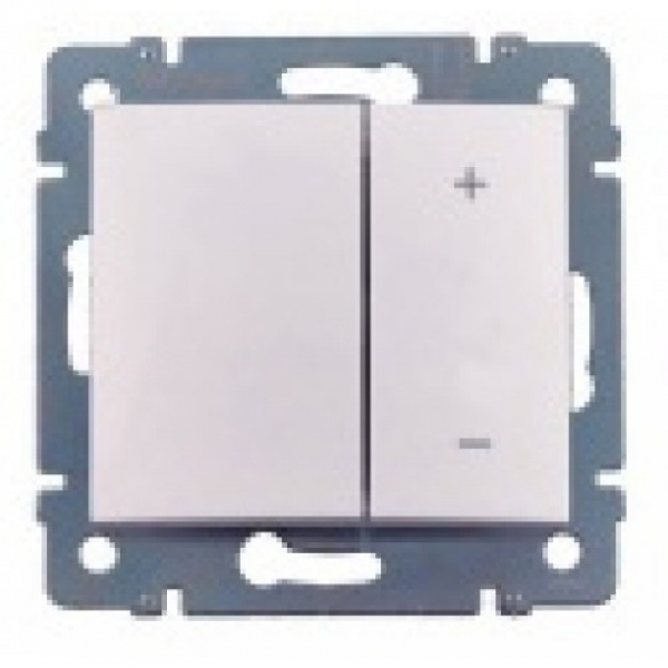 Legrand Valena fényerőszabályzós kapcsoló nyomógombos dimmer fehér 40